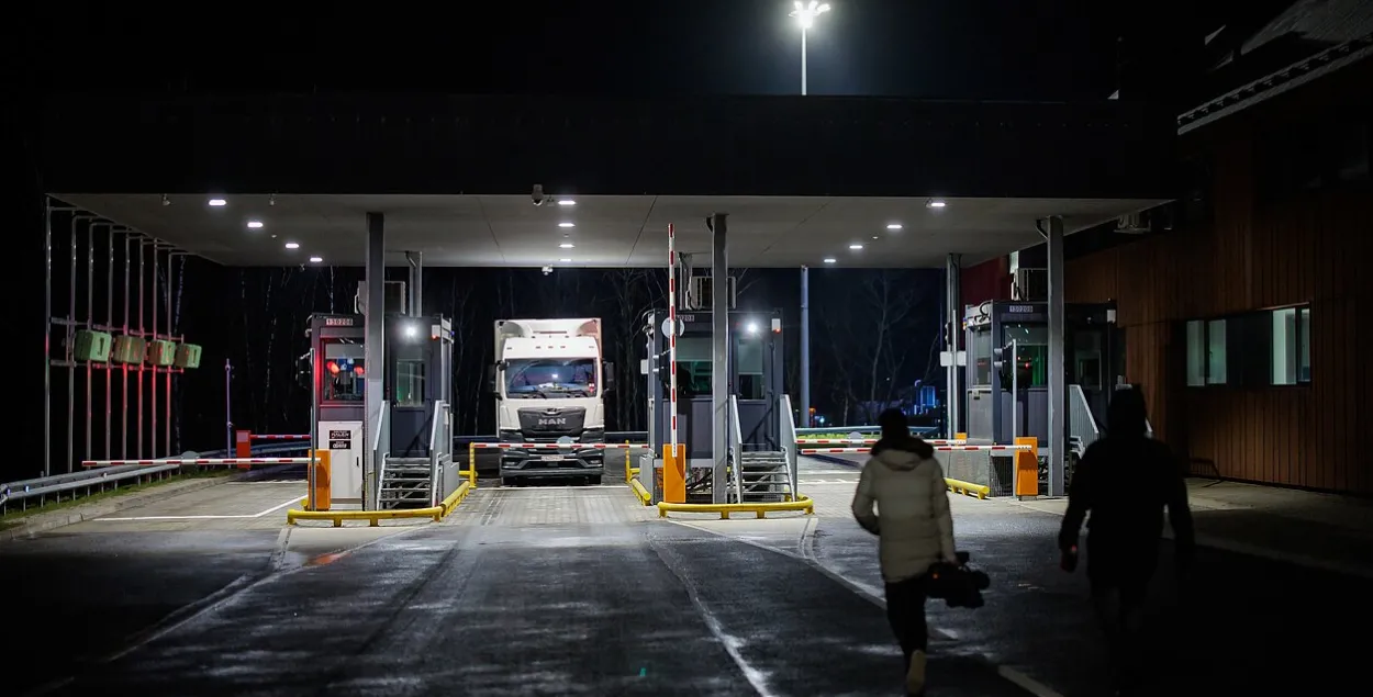 На белорусско-литовской границе
