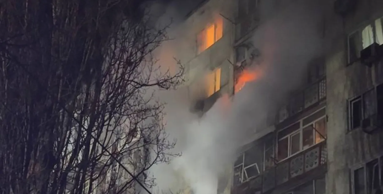 Последствия атаки на Одессу
