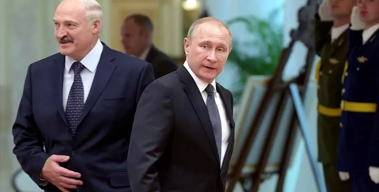 Лукашэнка і Пуцін
