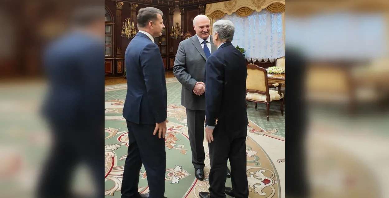 Встреча Лукашенко и Коула
