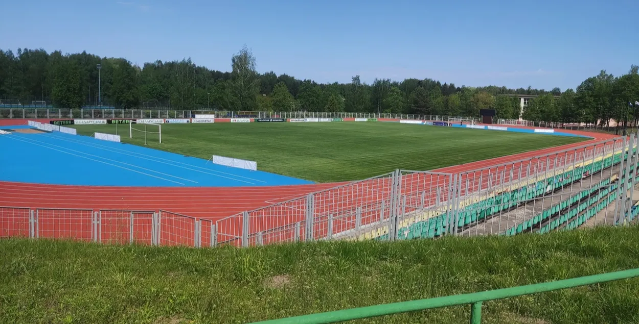 Стадыён "Атлант" — сімвал беднасці беларускага футбола

