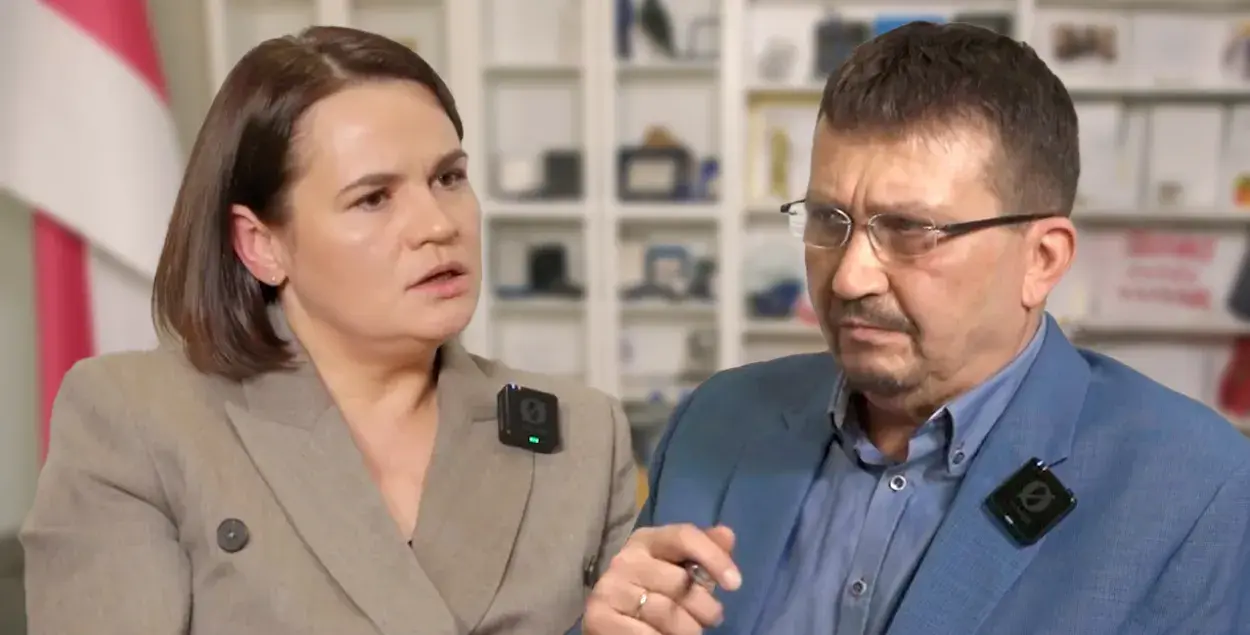 Святлана Ціханоўская, Зміцер Лукашук
