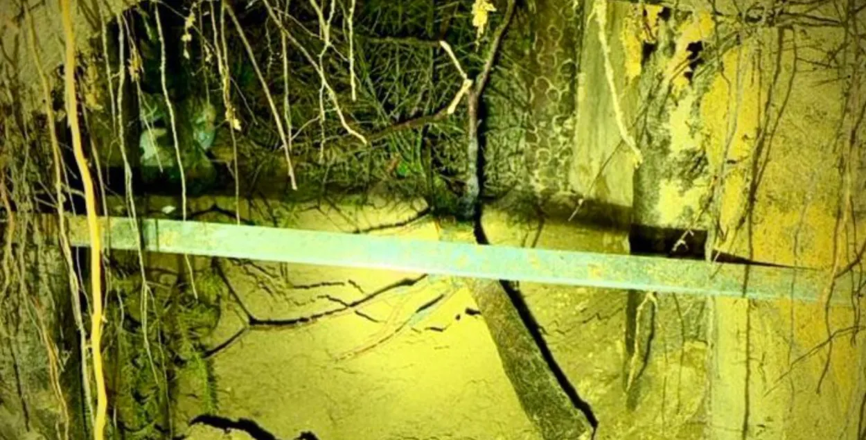 Тоннель под белорусско-польской границей
