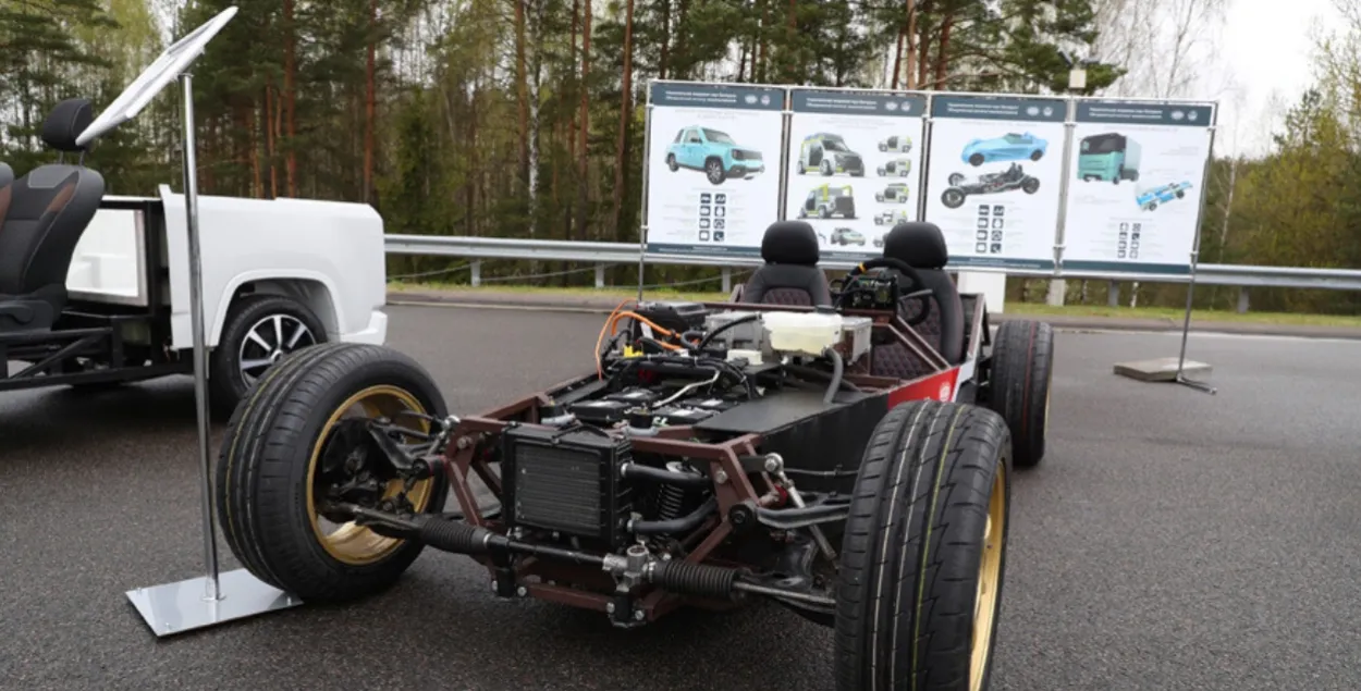 Гэты "канкурэнт Тэслы" паказвалі Лукашэнку ў 2020 годзе
