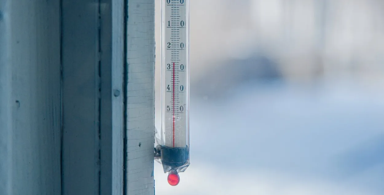 Мароз, ілюстрацыйнае фота
