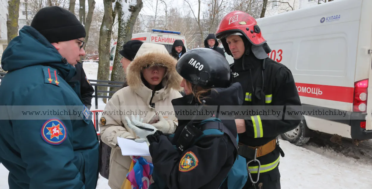 Жилищная авария в Витебске
