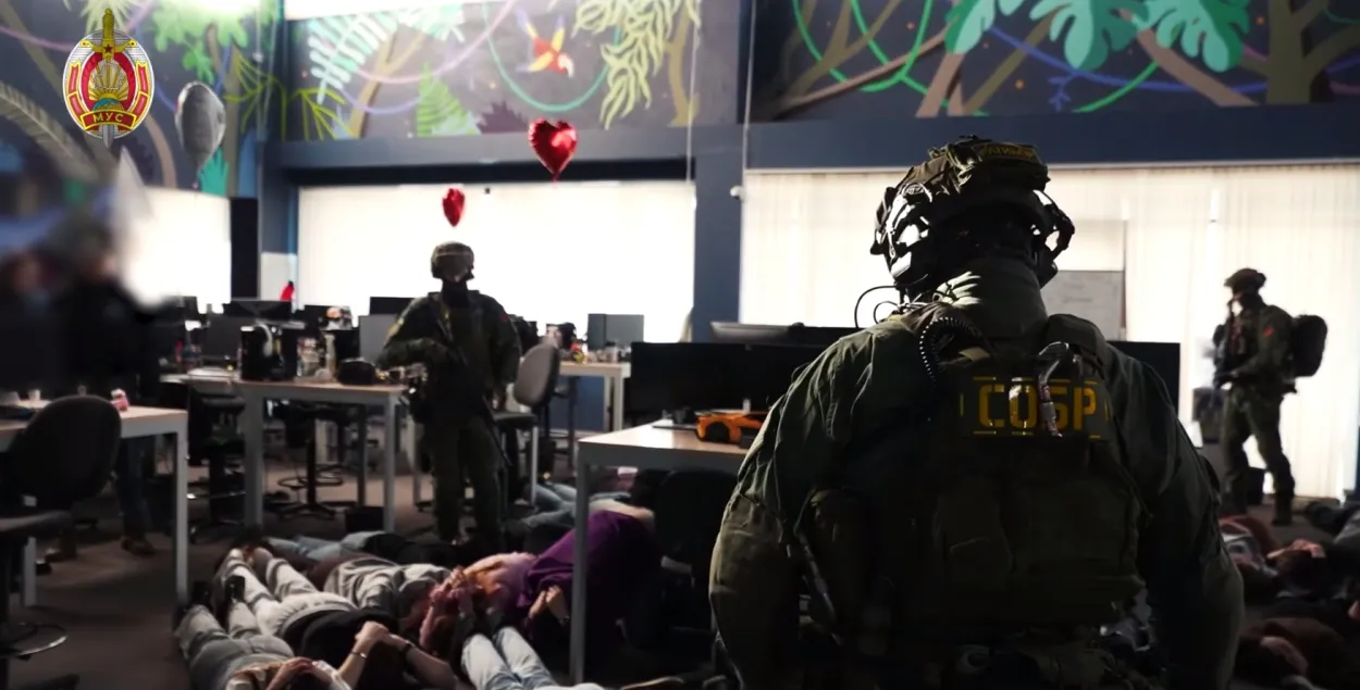 Затрыманні ў махлярскім кол-цэнтры
