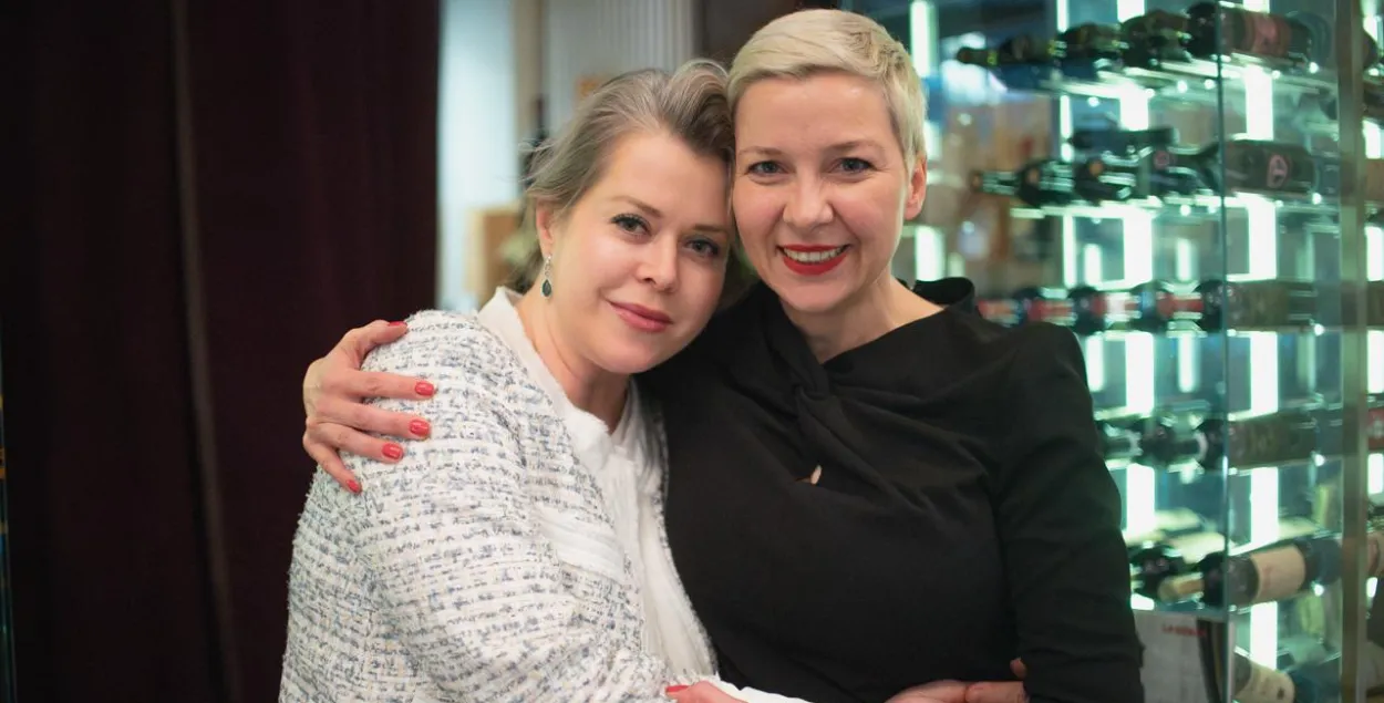 Вераніка Цапкала і Марыя Калеснікава
