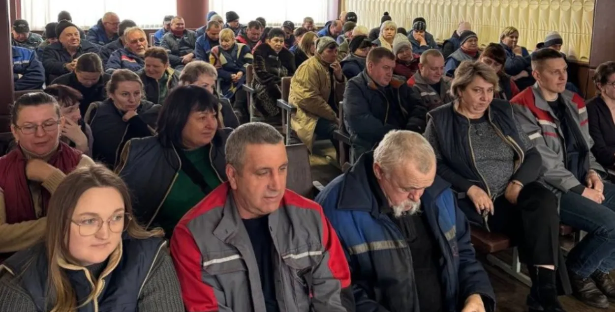 Встреча на Хойникском заводе гидроаппаратуры
