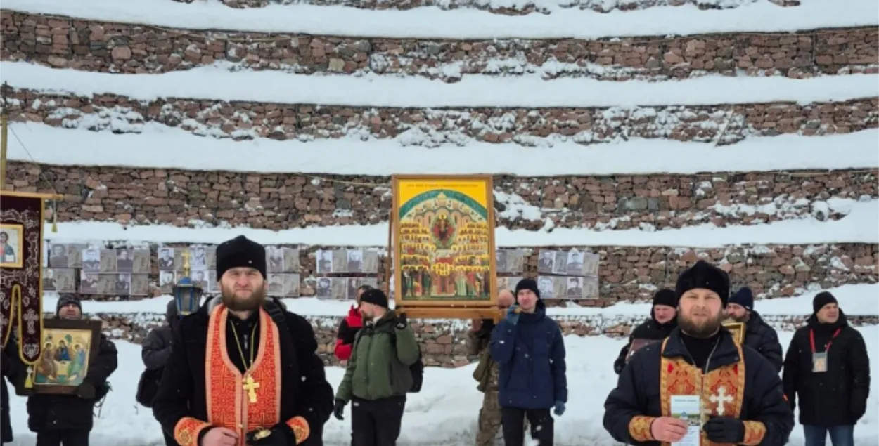 В Могилеве состоялось шествие к месту массовых репрессий
