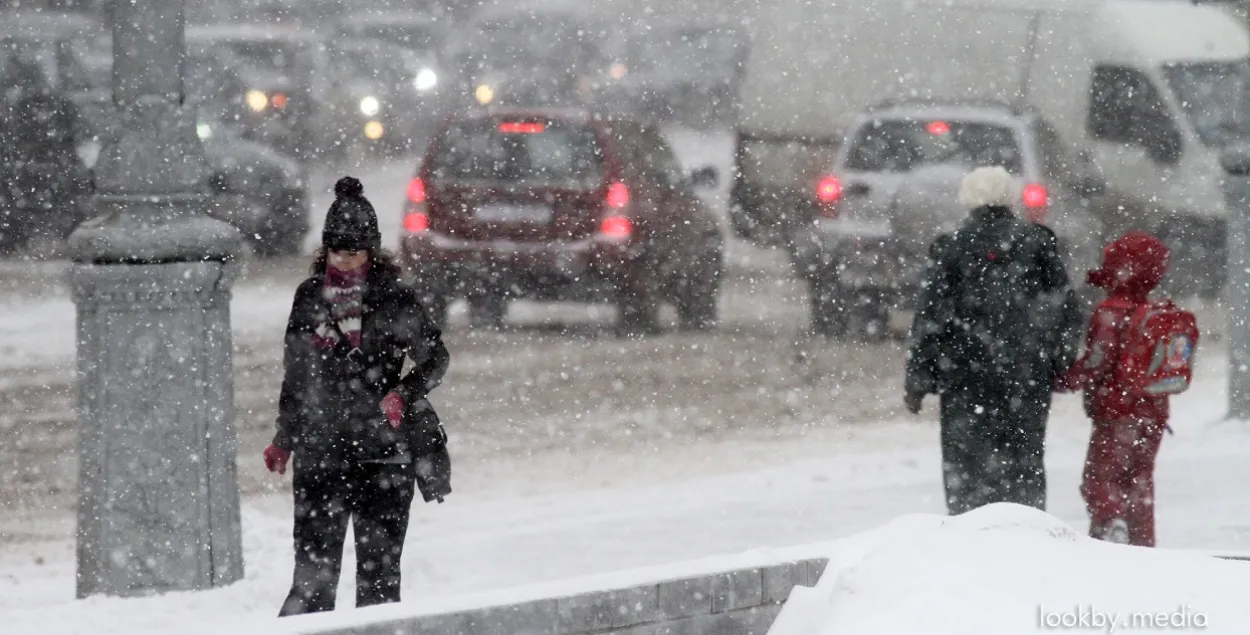 Маразы ў Мінску
