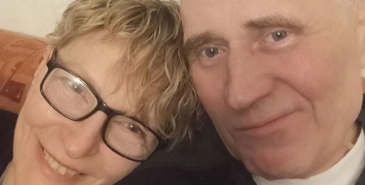 Марына Адамовіч і Мікалай Статкевіч
