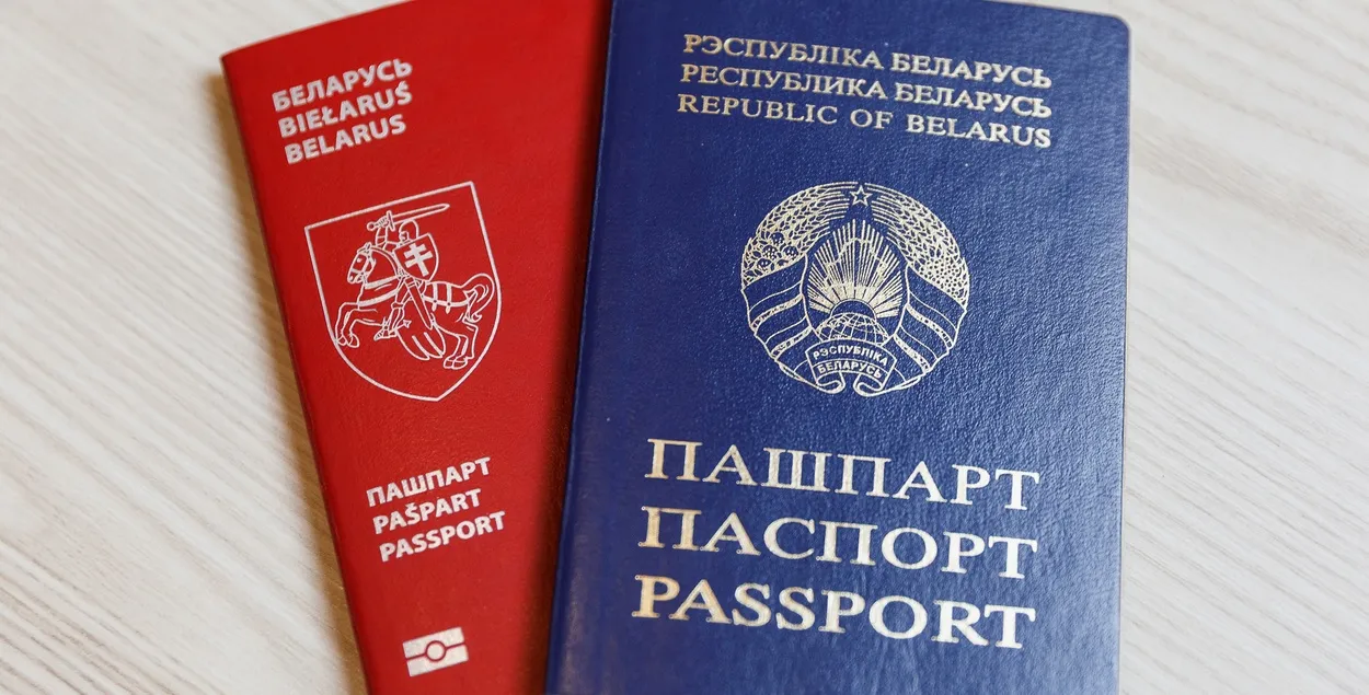 Паспорт Новой Беларуси и нынешней
