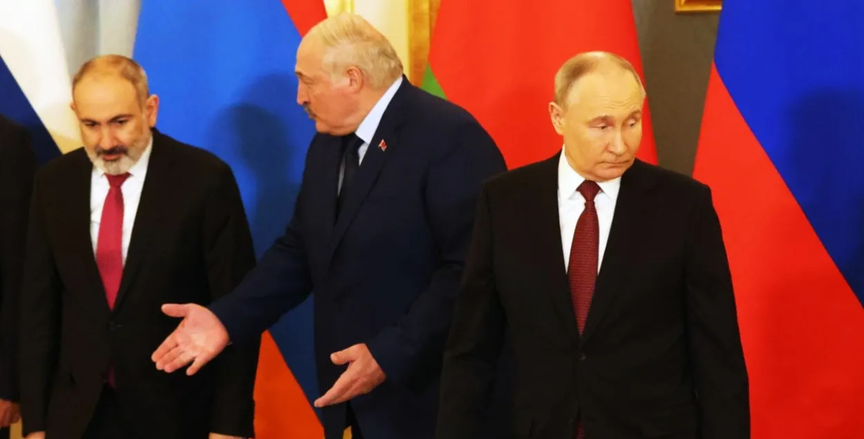 Пашинян, Лукашенко и Путин
