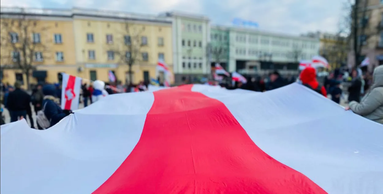 Дзень Волі ў Варшаве, Польшча, вясна 2025 года
