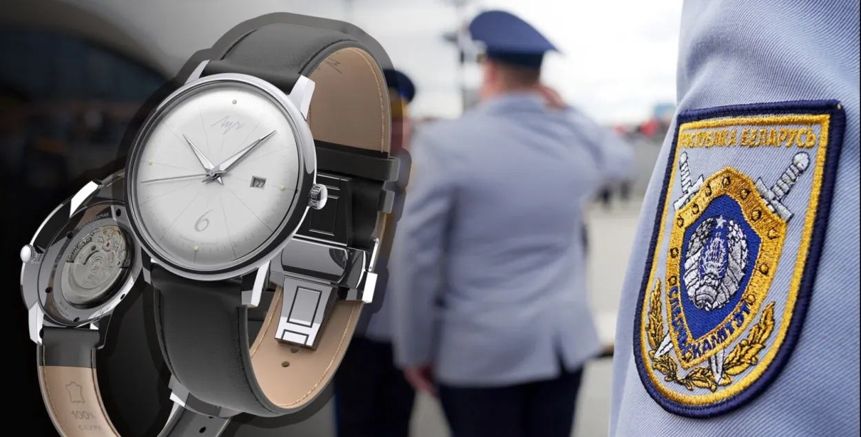 СК купіў гадзіннікі прэміяльнай калекцыі "Сірыюс"
