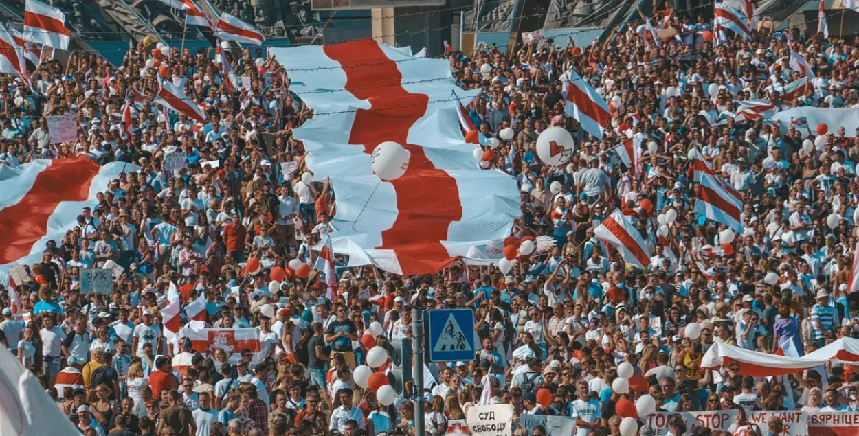 Беларусы пад БЧБ сцягам
