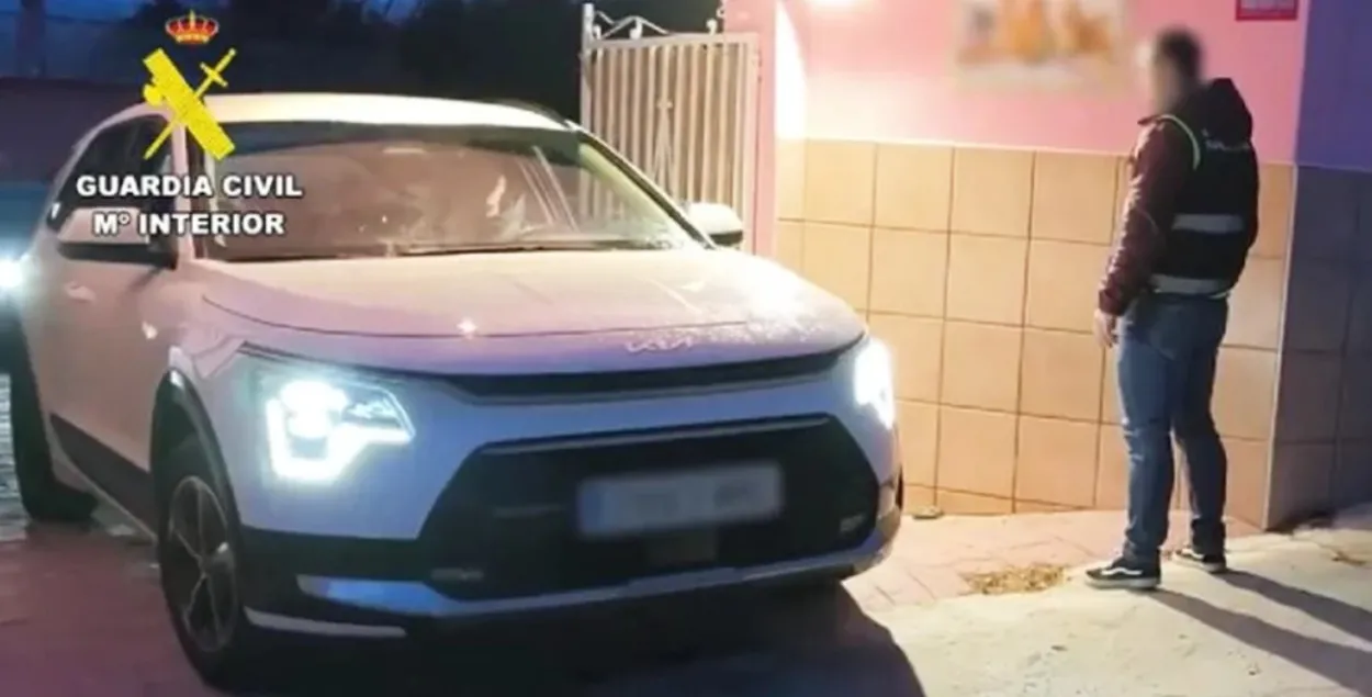 Аўтабанду беларусаў затрымалі ў Іспаніі
