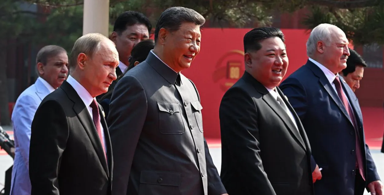 Пуцін, Сі Цзіньпін, Кім Чэн Ын і Лукашэнка
