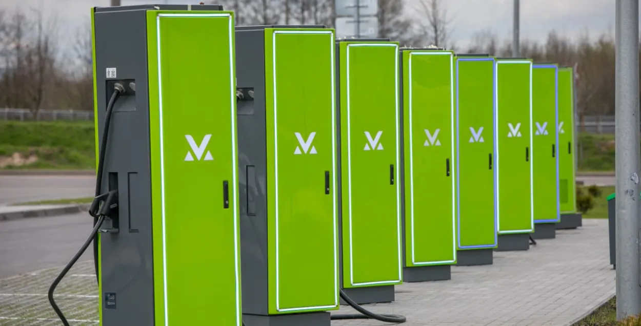 Сетка зарадных станцый Malanka
