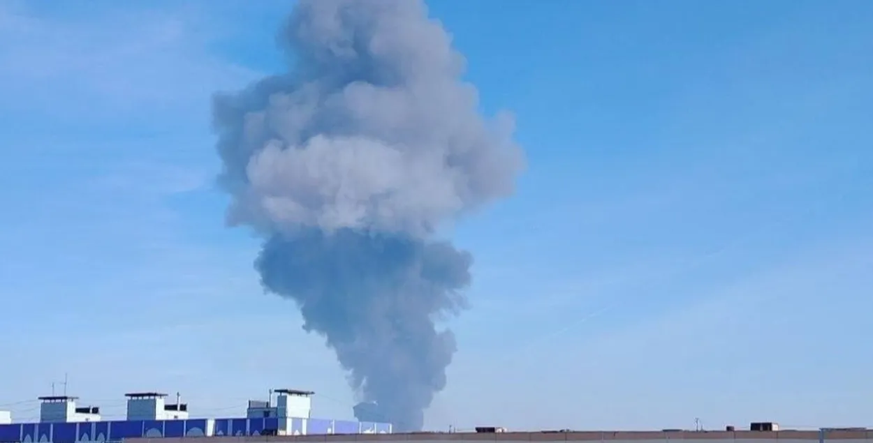 Пожар в Нижнекамске
