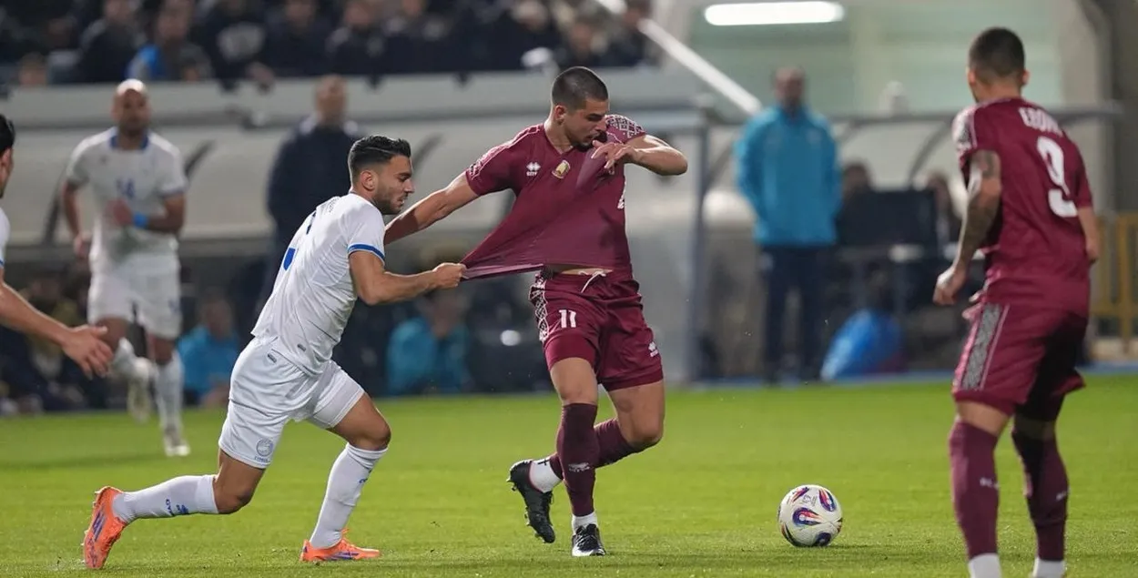 В товарищеском матче был обыгран Кипр
