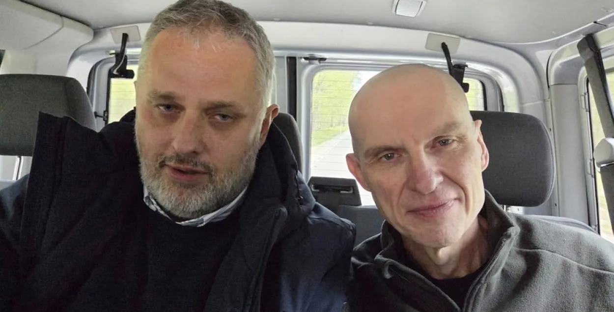 Барташ Вяліньскі і Анджэй Пачобут
