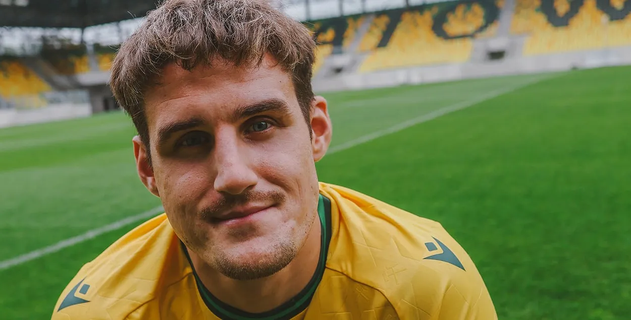 The Belarusian forward played a key role in his team's victory
