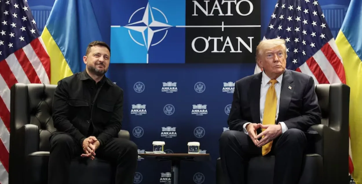 Владимир Зеленский и Дональд Трамп
