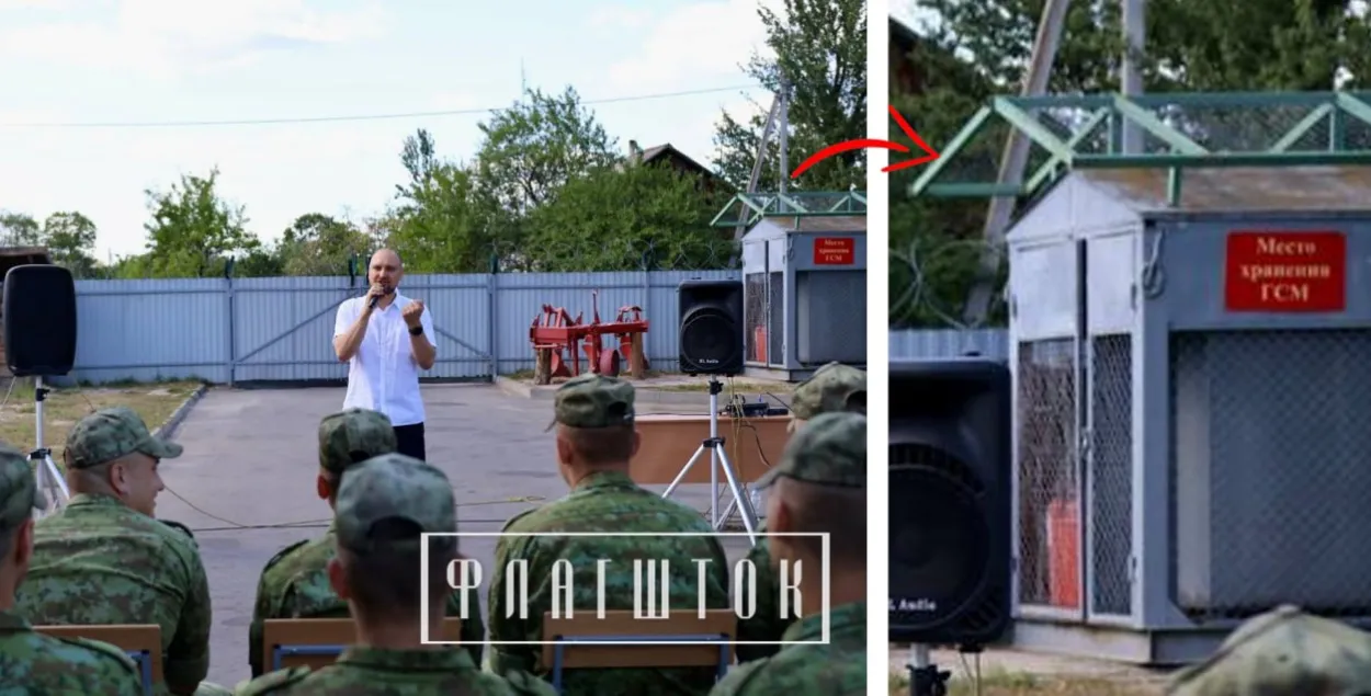 Антыдронавая абарона на заставе "Кіраў"
