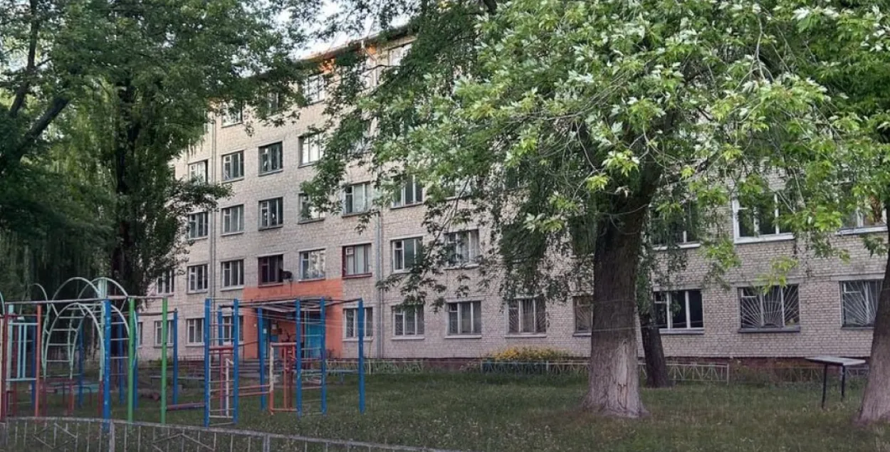 Інтэрнат, які плануюць адрамантаваць
