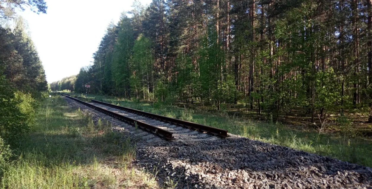 Пад Гродна разбіраюць чыгуначныя шляхі, якія вялі ў Літву
