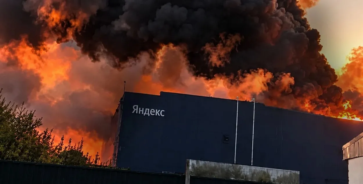 На бягучым тыдні Украіна ўпершыню ўдарыла па дата-цэнтрах "Яндэкса"
