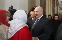 Лукашенко в храме / БЕЛТА