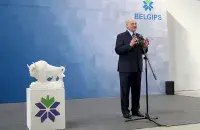 Александр Лукашенко и маленький зубр / president.gov.by​