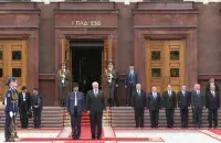 Аляксандр Лукашэнка і Эва Маралес /&nbsp;president.gov.by