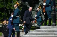 Александр Лукашенко в Москве, 24 июня 2020-го / Reuters