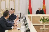 President Alexander Lukashenka at a meeting on IT-industry development on 11 December 2017. Photo: president.gov.by