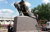 Во время установки памятника в августе / sb.by