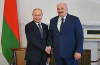 Уладзімір Пуцін і Аляксандр Лукашэнка / РБК