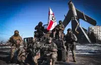 Беларускія добраахвотнікі ва Украіне / t.me/belwarriors
