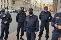 Милиция на улицах Минска / Еврорадио