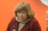 Svetlana Alexievich at Taobuk press conference​