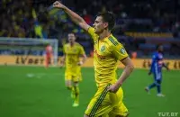 Станислав Драгун забил гол и получил красную карточку / TUT.by