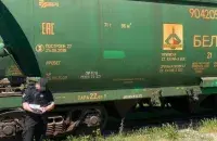 Arrested freight car / dbr.gov.ua