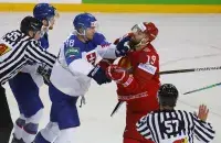 Белорусские хоккеисты проиграли словацкой сборной / Reuters