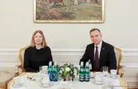 Наталья Пинчук и Анджей Дуда / twitter.com/prezydentpl
