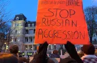 Антываенныя пратэсты ў Рызе / Еўрарадыё​