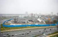 Так выглядело строительство &quot;Газпром центра&quot; в конце 2019-го / TUT.by​