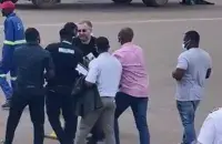Zingman detained at Lubumbashi airport /still from video​